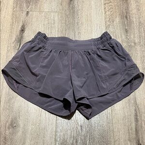 Lulu lemon 2.5 running shorts (purple)
